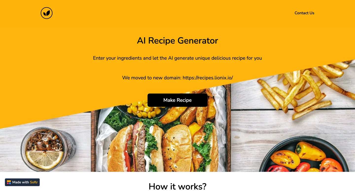 AI Recipe Generator