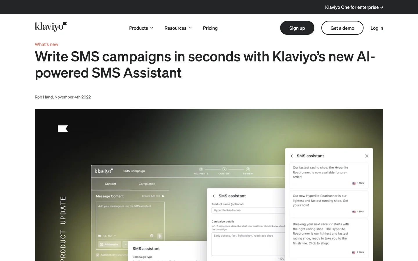 Klaviyo SMS Assistant