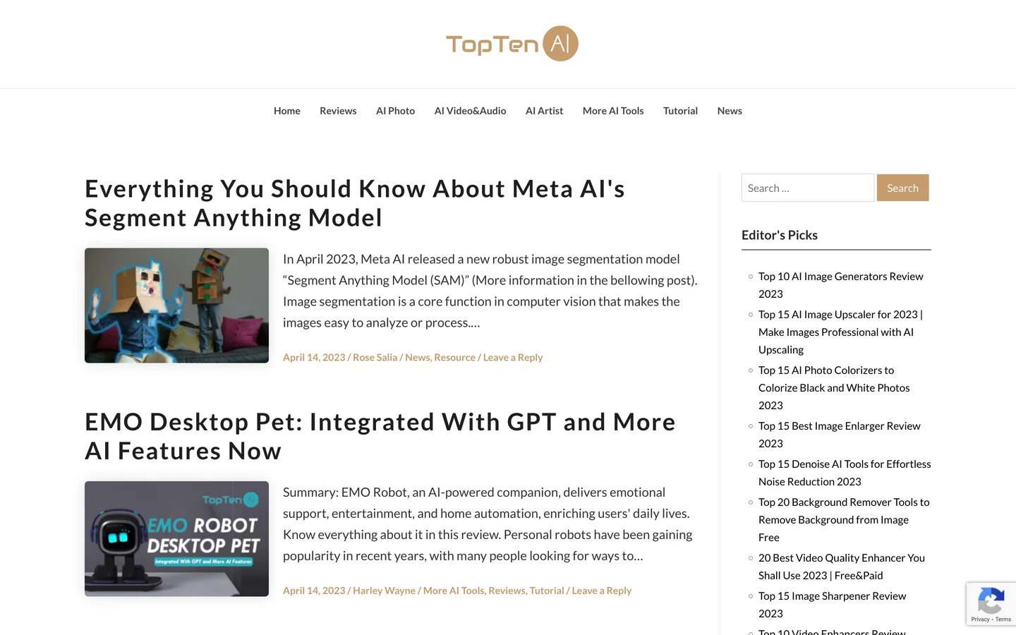 TopTen.AI - All about Top rankings of AI.