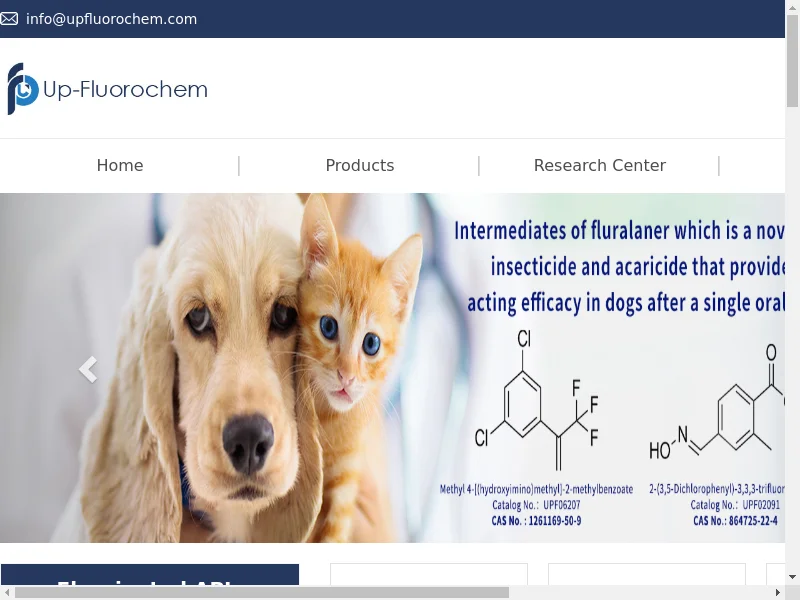 "Fluorine Containing Material_Fluorine Containing Polymers、Compounds Factory/Manufacturers/Supplier Spot Customization-Shanghai Up-Fluorochem Co., Ltd."