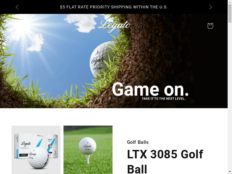 "Legato Golf | Break Through the Air.