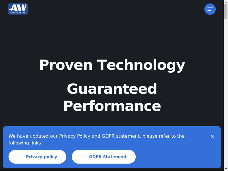 仙途智能 Autowise.ai – Proven Technology Guaranteed Performance