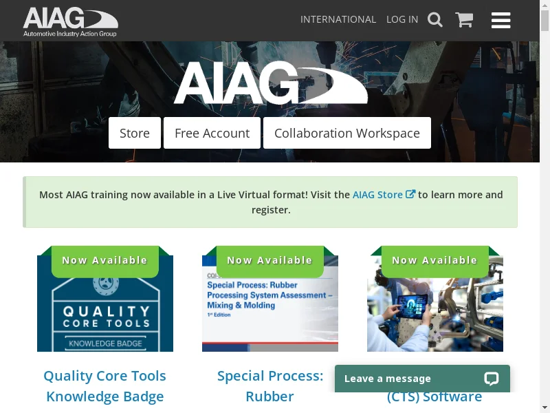 AIAG.org - Automotive Industry Action Group