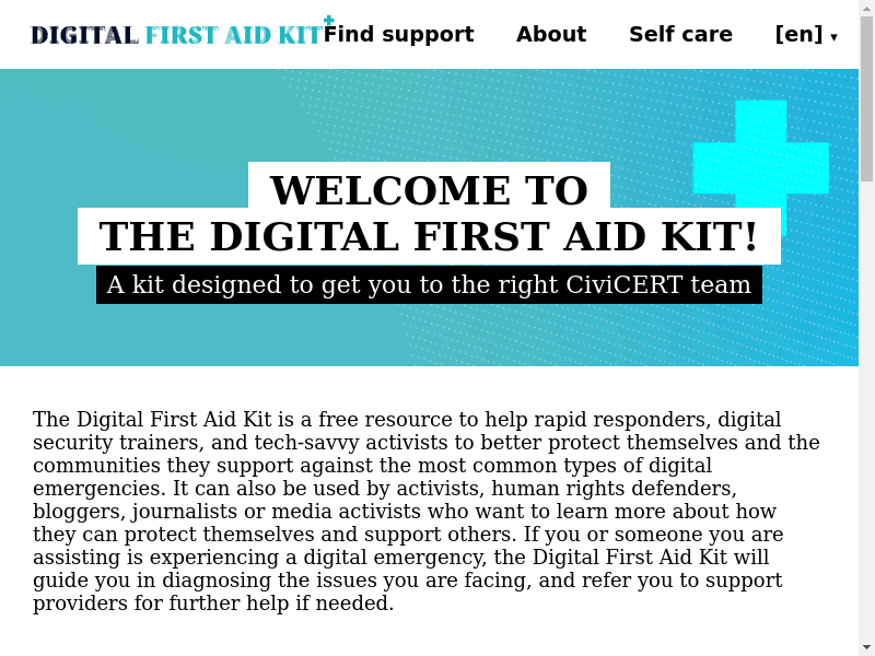 · Digital First Aid Kit