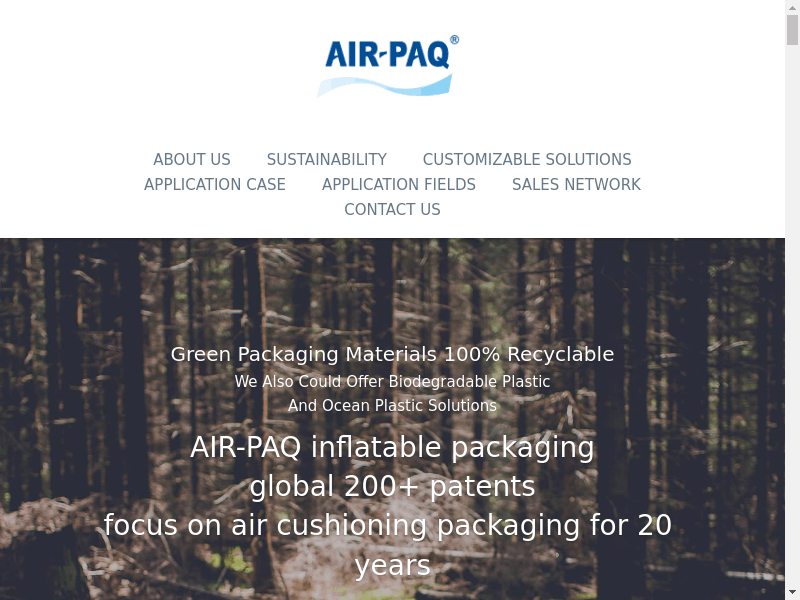 "Shanghai Air-Paq Composite Material Co., Ltd Air Cushion AIRPAQ"